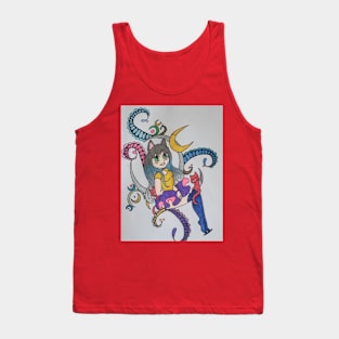 Kitty Moon Princess Tank Top